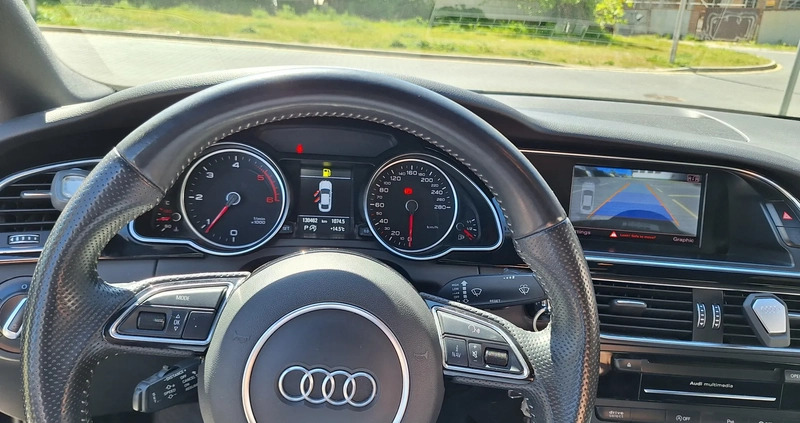 Audi A5 cena 74999 przebieg: 130000, rok produkcji 2016 z Białystok małe 407